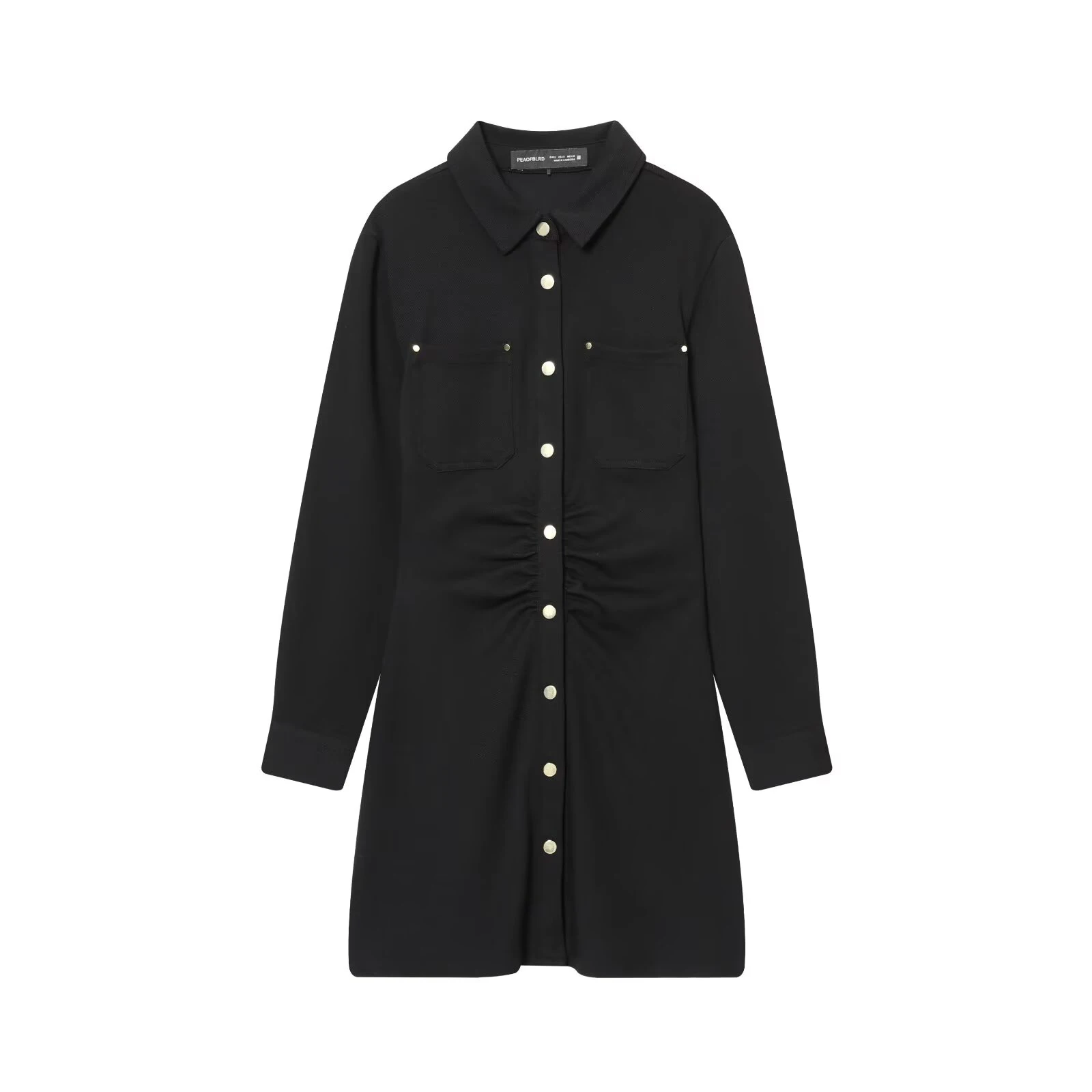 النمط الأوروبي والأمريكي 2025 تصميم الملابس النسائية الجديدة الشعور تنوعا كريب سليم صالح فستان قصير تنورة