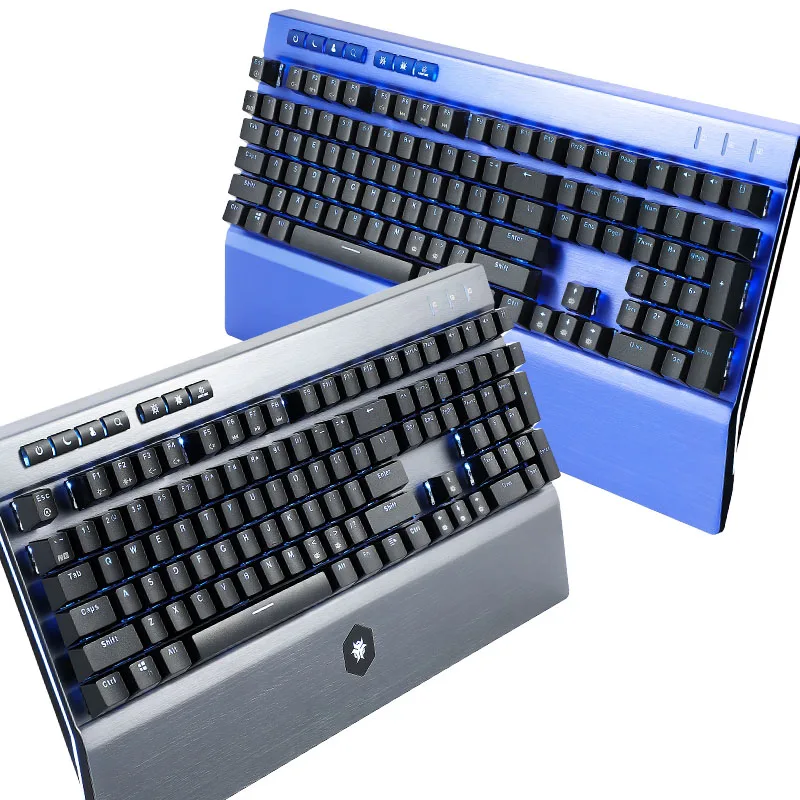 

HEXGEARS GK739 Hot Swappable design Keyboard Gaming Kailh box Switch Mechanical Keyboard with White Blue backlit waterproof