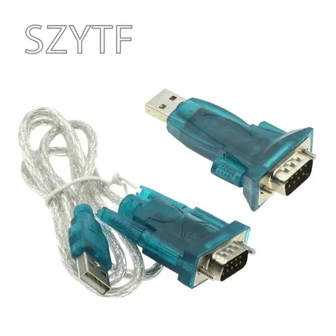 HL-340 HL340 New USB to RS232 COM Port Serial PDA FT232 9 pin DB9 Adapter support WIN11 Compatible CH340
