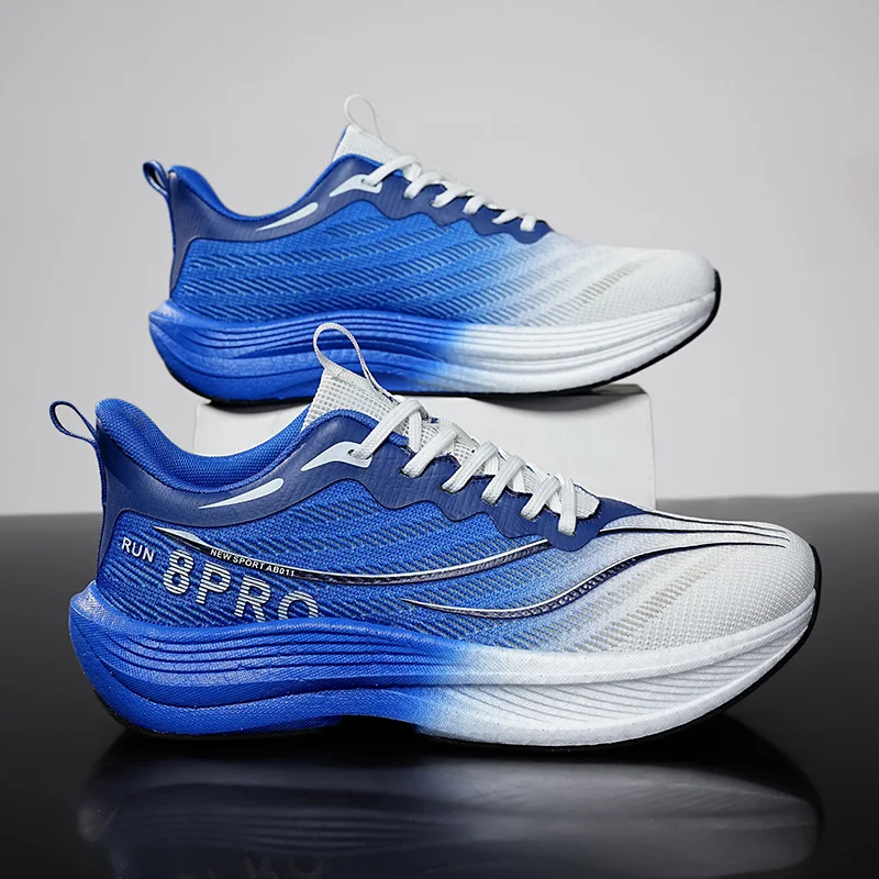 

Men's speed runing shoes outdoor four seasons wear-resistant breathable wear-resistant sneakers soft-sole racing sports shoes ﻿