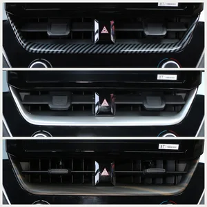 GPS Navigation Lower Garrison to Toyota Corolla Cruz XG10 2022 2023 2024, ABS Cover Frame Stick Decoration, Interior Accessories 12 Main Sales Corolla Cross Accessories - №7