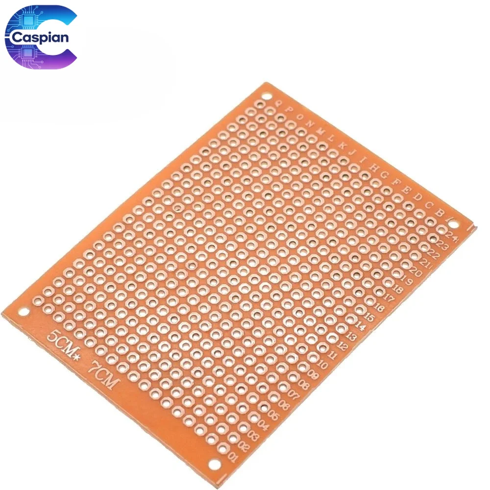 5x7cm Universal Protoboard 30Pcs, Yellow PCB Experiment Board for Arduino/DIY