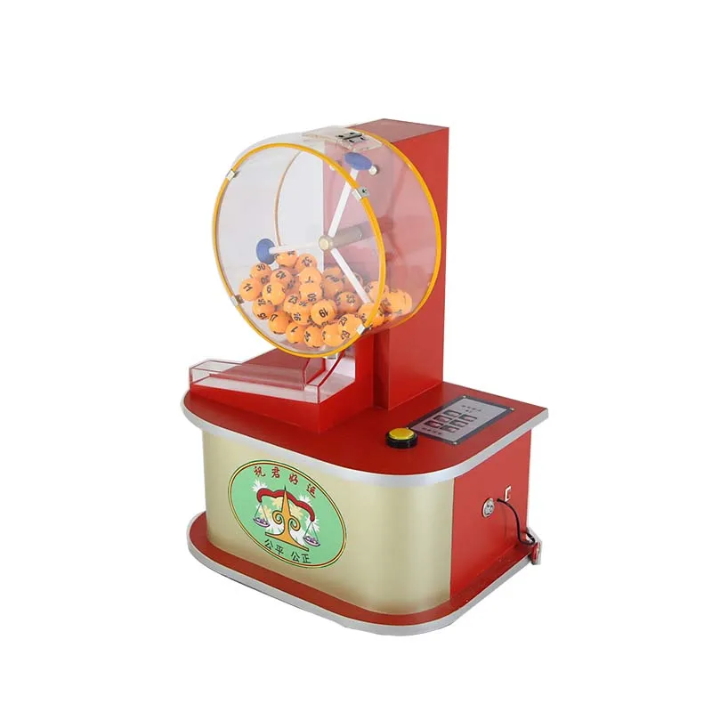 Lucky electric ball game automatic lottery cage online radio frequency identification bingo lottery machine