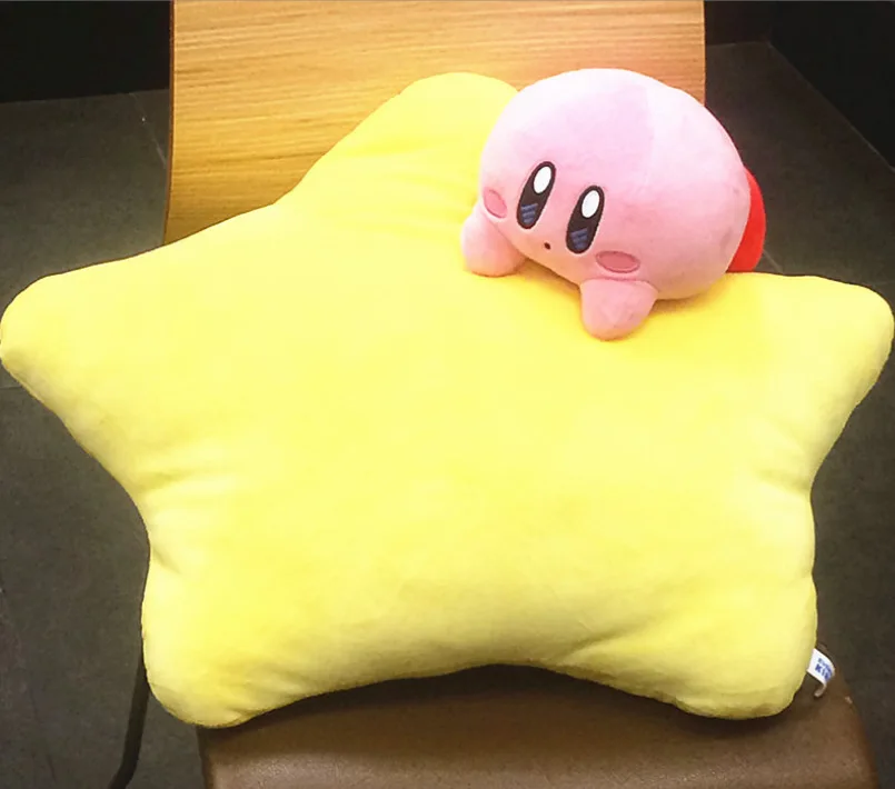 54*28cm giappone Anime Star Kirby P;lush Toys cuscino di grandi dimensioni morbido peluche seduto cuscino giocattoli regali di compleanno per i