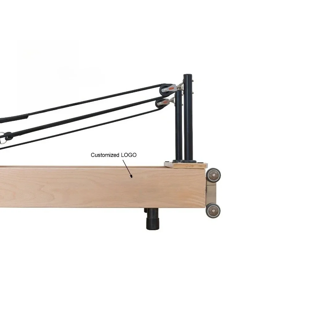 Folding Equipment Oak Maple Beech Gym Fitness Machine Foldable Reformer Pilates