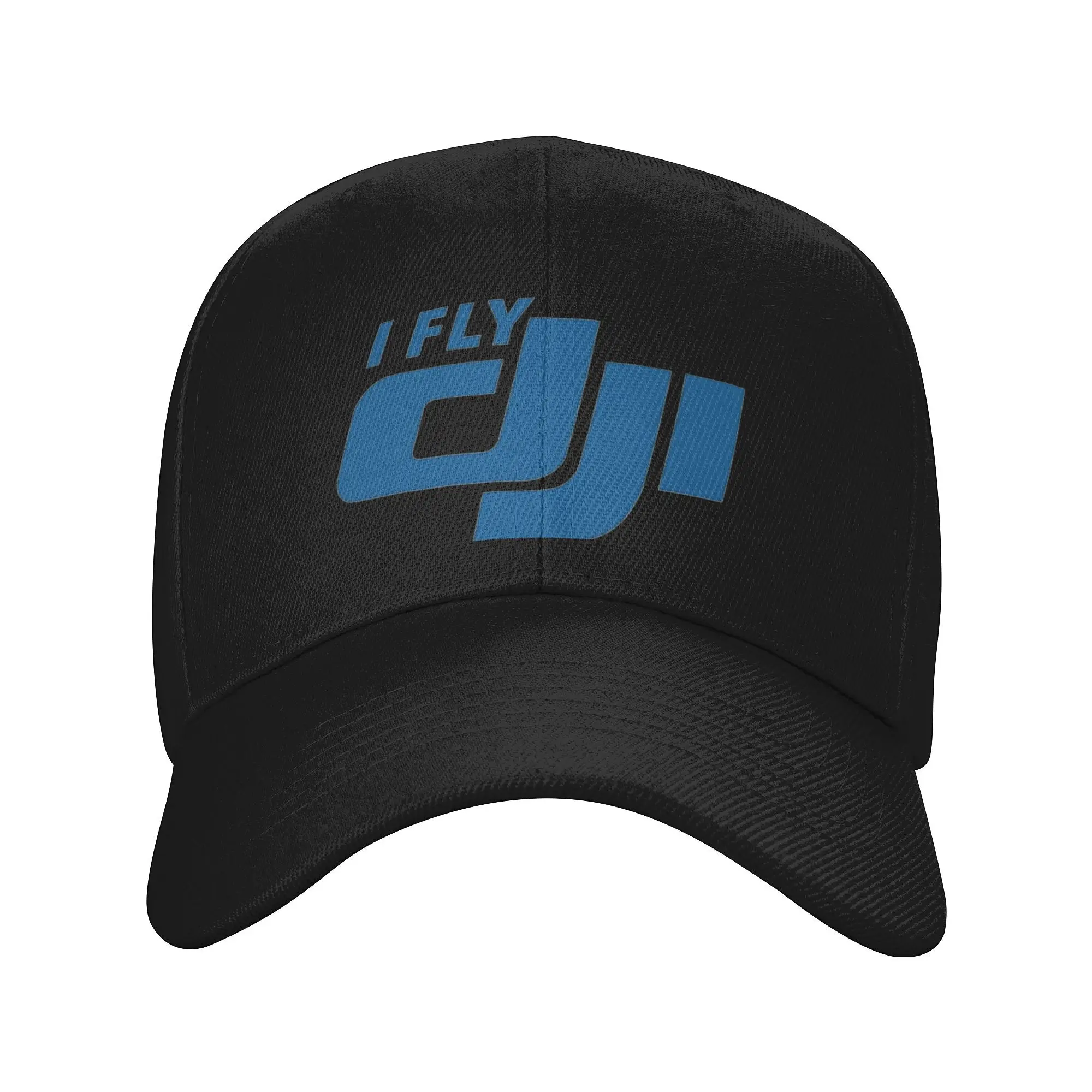 Unisex I Fly DJI Drones Drone Pilot Hats Fashion Baseball Cap Snapback Caps  Hat Sun Hats Adjustable Sun Caps Summer