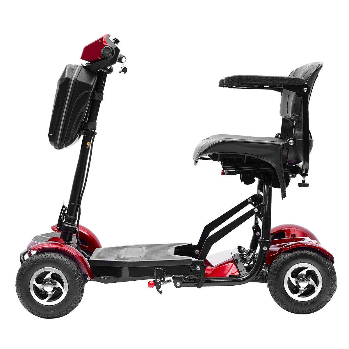 Luyuan 2025 New Design Intelligent Folding Lightweight Comfortable Handicapped Portable 4 Wheel Mobility Scooter For Elderly