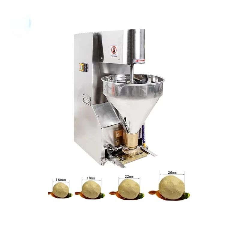 12-30mm Diameter Fish Ball Making Machine / Pork Meat Ball Product Line / Chicken Meatball Making Machine For Sale