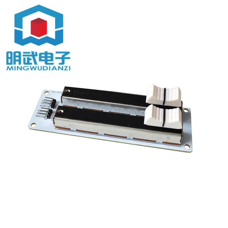 Zweireihiges Schiebepotentiometer, analoger Sensor, elektronischer Baustein, linear