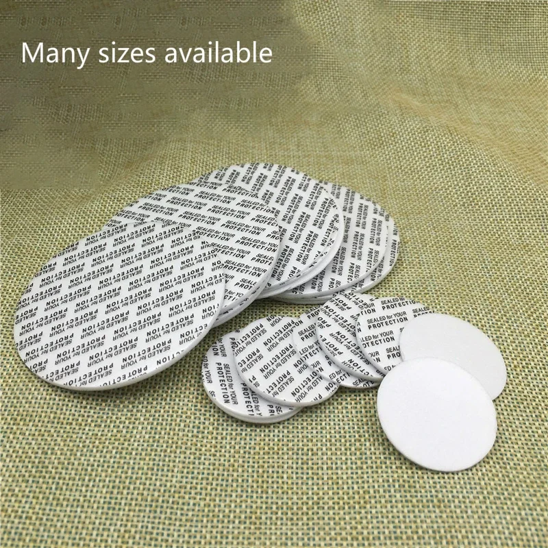 300pcs Self Sealing Sticker Gasket for Bottle Mouth Cosmetic Jar Self-Adhesive Leak Proof Stick Seal