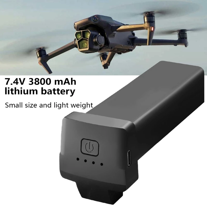 Zapasowa bateria litowa 7,4 V 3800 mAh do UAV S155 Nagraj niezapomniane chwile pomieszczeniu lub podczas zwiedzania