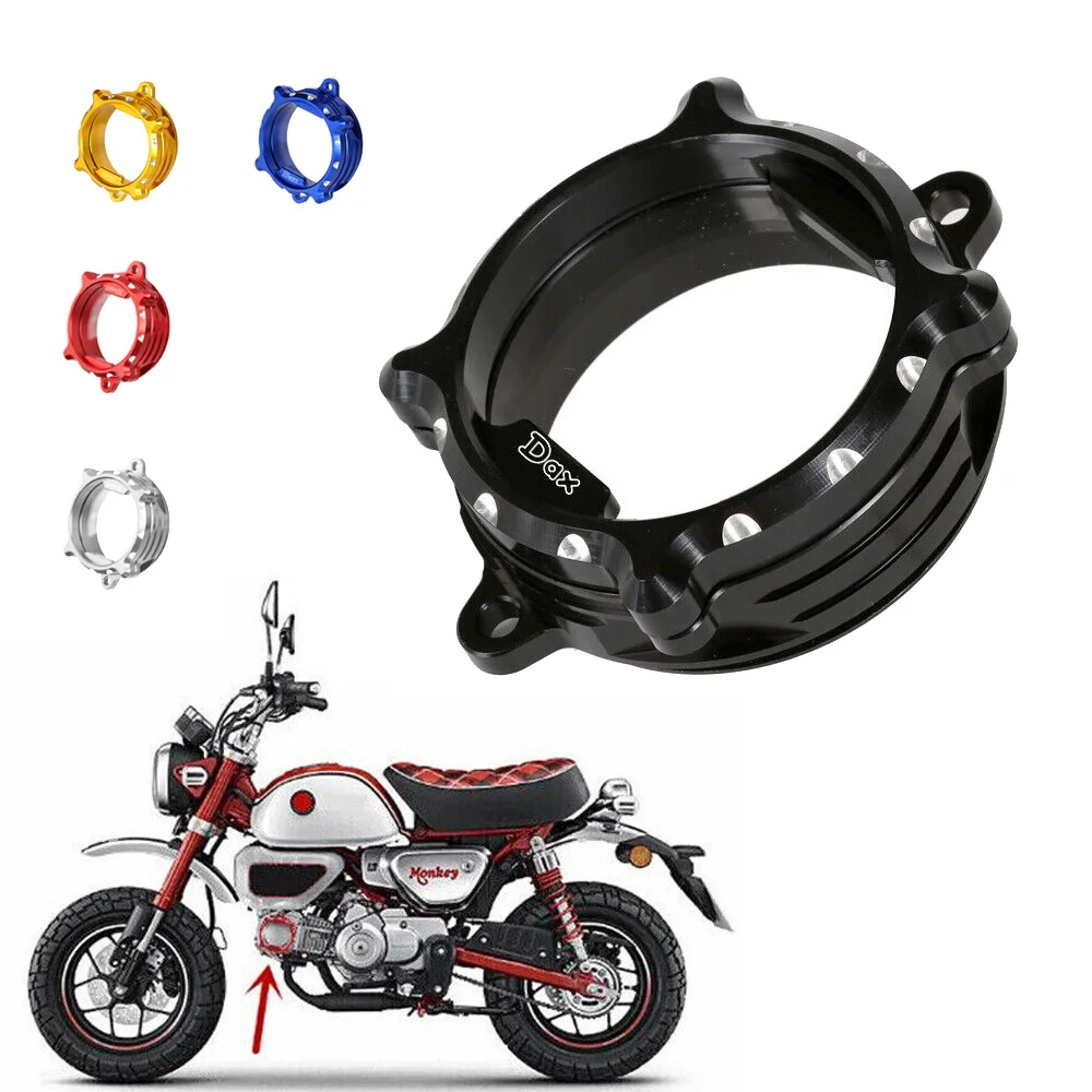 

Прозрачная крышка кулачка двигателя с 3D ЧПУ для мотоцикла, аксессуары, совместимые с Honda C125 SUPER CUB 2021 2022 2023