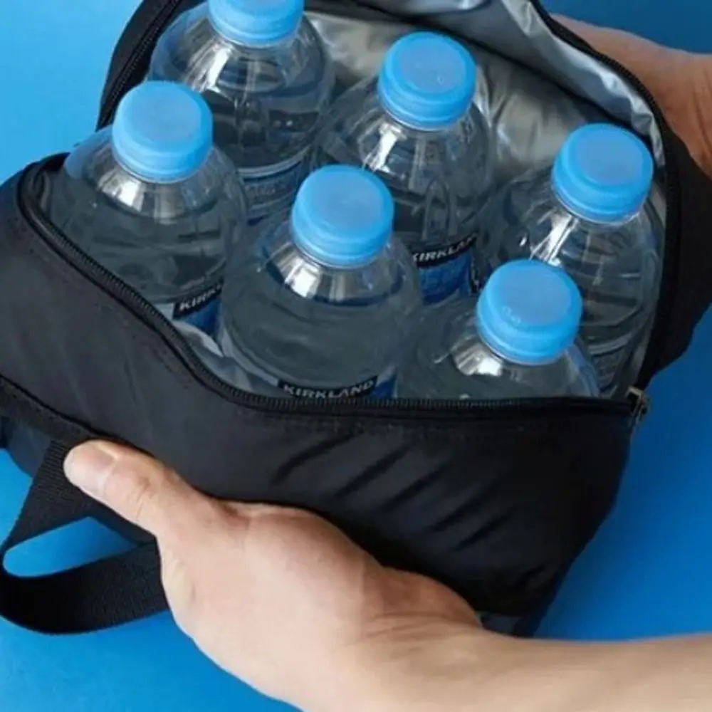 Outdoor Storage Thermal Insulated Picnic Bags Handbag Portable Waterproof Insulated Lunch Bag Keep Fresh Cooler School