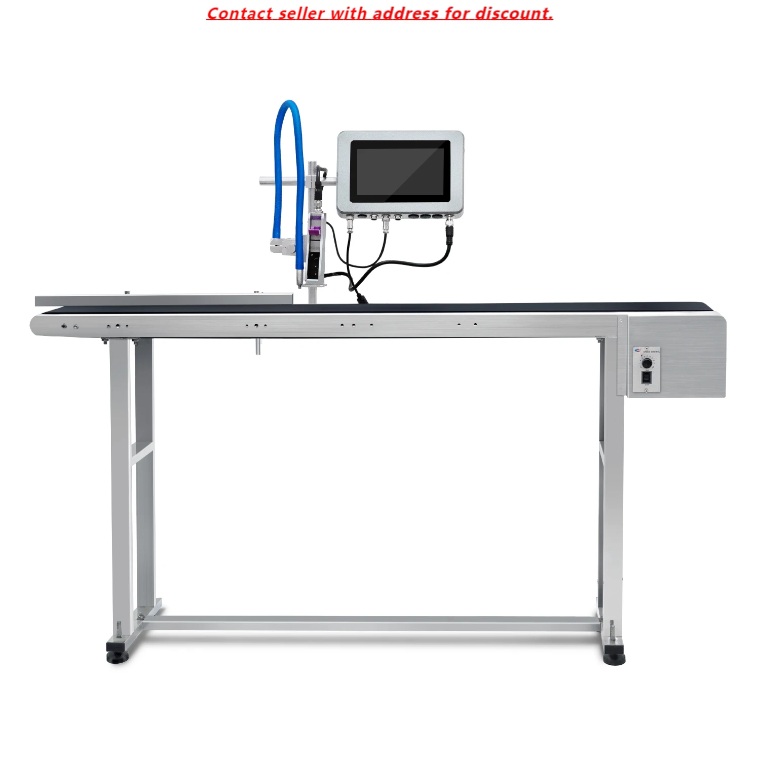 Customize Touch Screen IPS-8510 Tij Technology Inkjet Printer For Cosmetic Shelf Life
