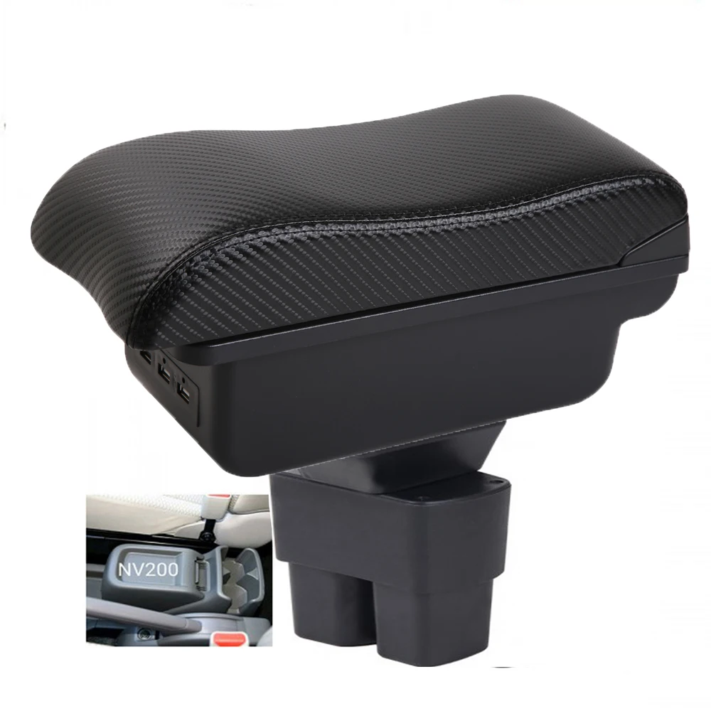 Nissan NV200 Evalia Armsteunbox middenconsole opbergkoffer bestuurder elleboogsteun rustarm