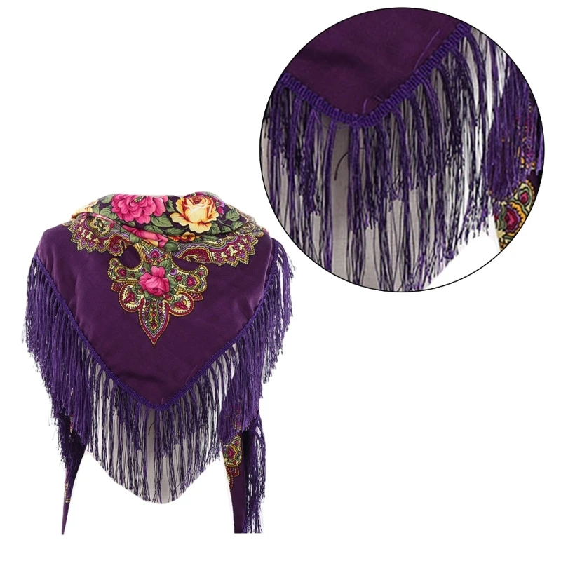 Fashion Female Women Tassels Shawls And Scarves Autumn Women Ethnic Scarf