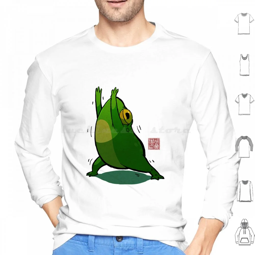 Yoga Frog Pose Hood…