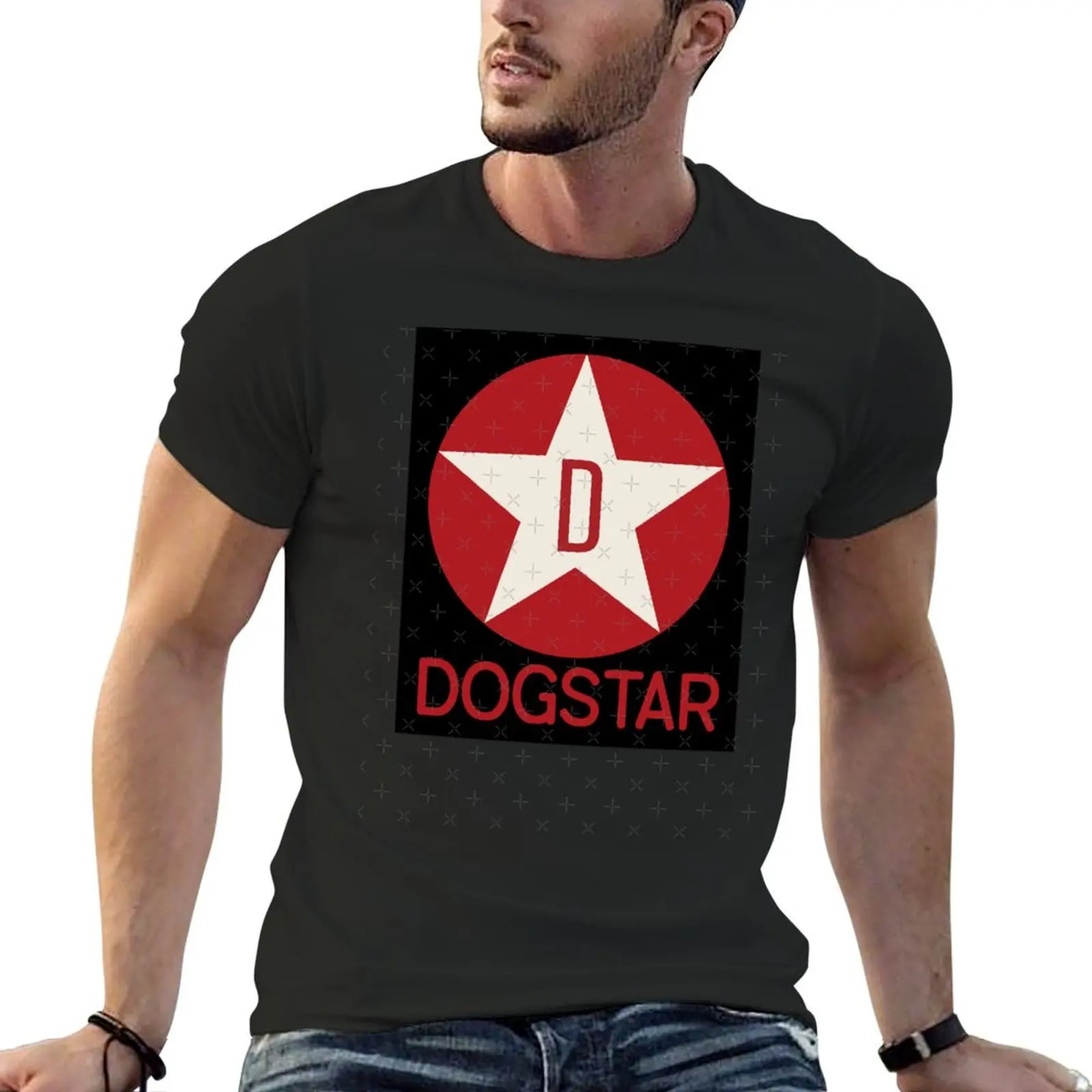 

Футболка с логотипом DOGSTAR (группа Киану реави), винтажные футболки, большие размеры, аниме одежда, заготовки, Мужская Дизайнерская одежда