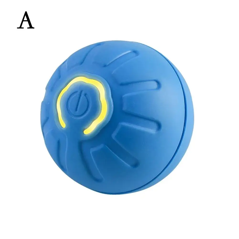 Smart Interactive Pet Ball Remote Control Flashing Smart Jumping Ball Toy Dog Rolling Toy Rotating Chew Ball Dog Waterproof Y2F9