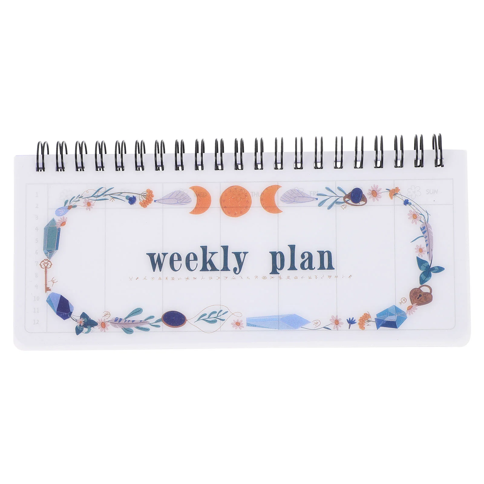 

Organization Tearable Weekly Planner Portable Coil Flip-Up Notepad (Garland Planner) The Notebook Notebooks Work