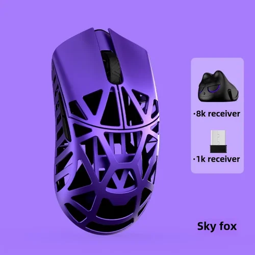 Imagen 2 del producto WLMOUSE Beast X Pro ratón inalámbrico ligero para juegos de deportes electrónicos de aleación de magnesio 8K PAW3950HS sin retroiluminación 750IPS 30000DPI