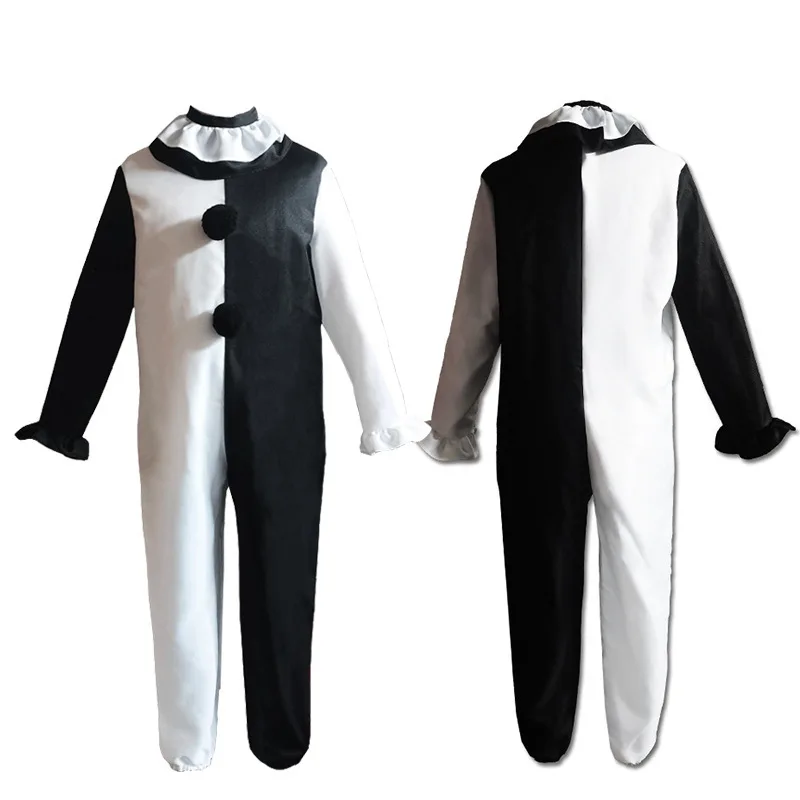 Fsia de Palhaço de loween, Cosplay de Palhaço Independente, Roupas para Performance de Palco, Moda Étnica Fena Pri...