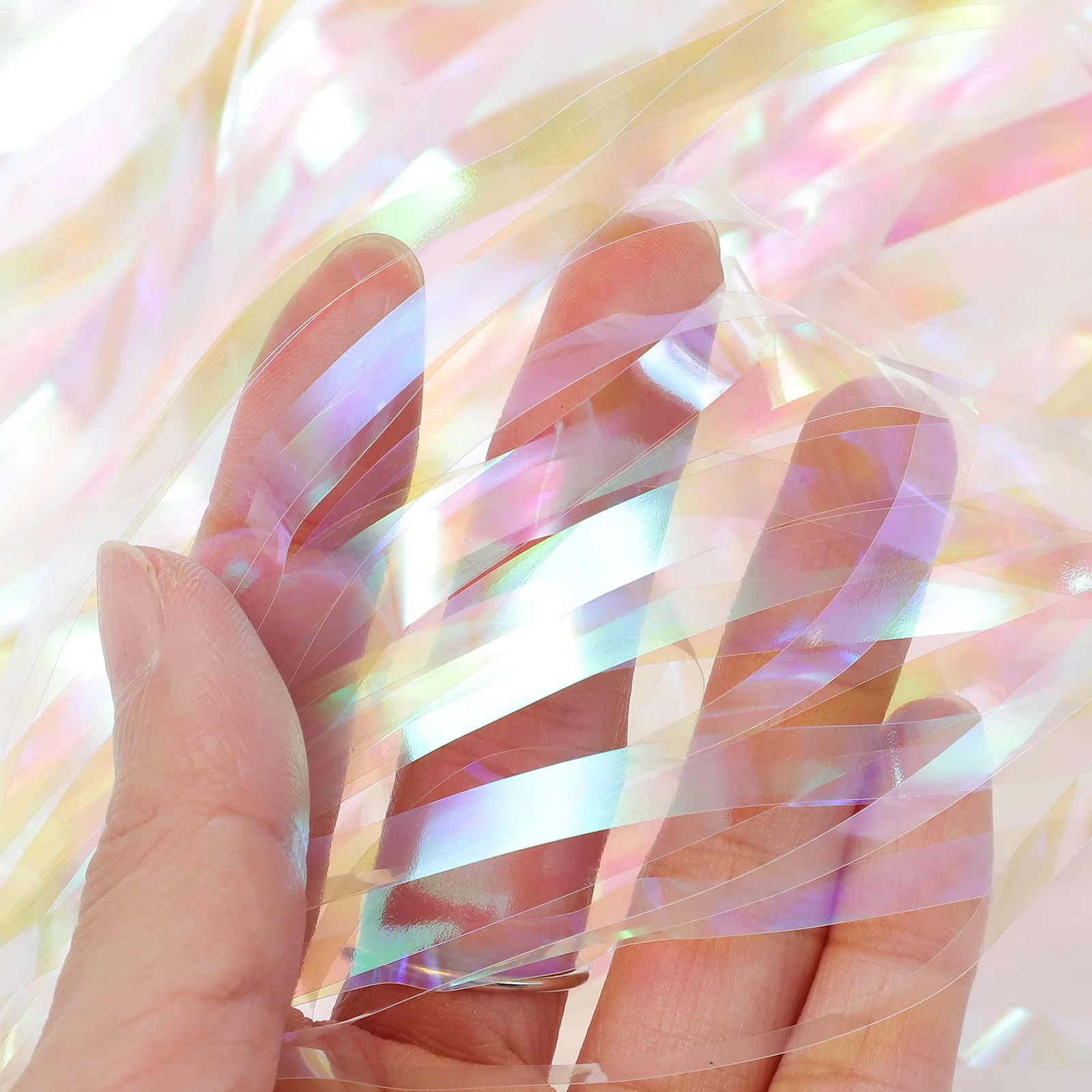 

Premium Pet Fringe Curtain Streamer Background Party Decoration Birthday Wedding Wall Backdrop Festival Hanging Curtain Supplies