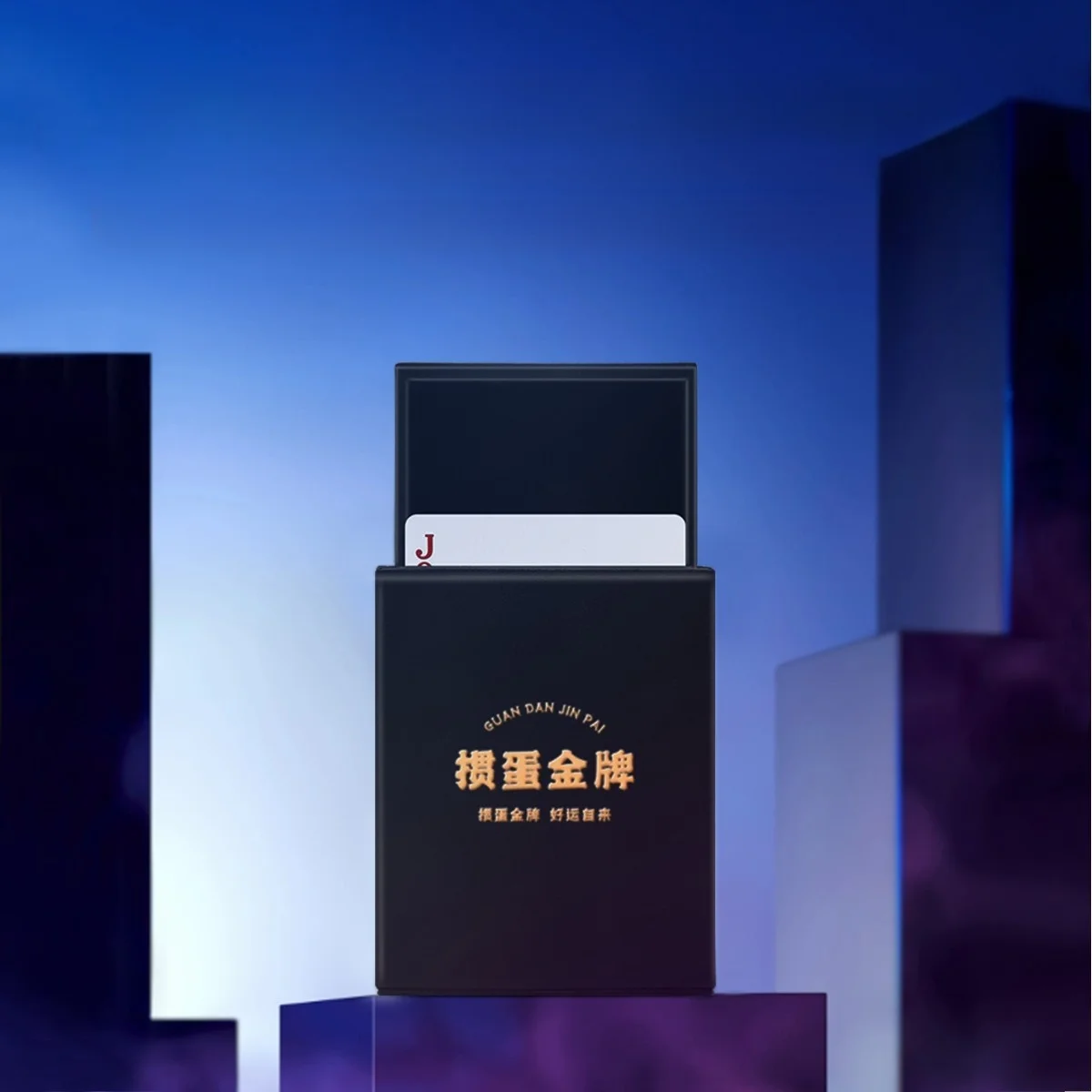 high-end-guandian-poker-cards-z3-double-des-bla-core-premium-leather-box-ele-design-ideal-for-gng-and-collecting