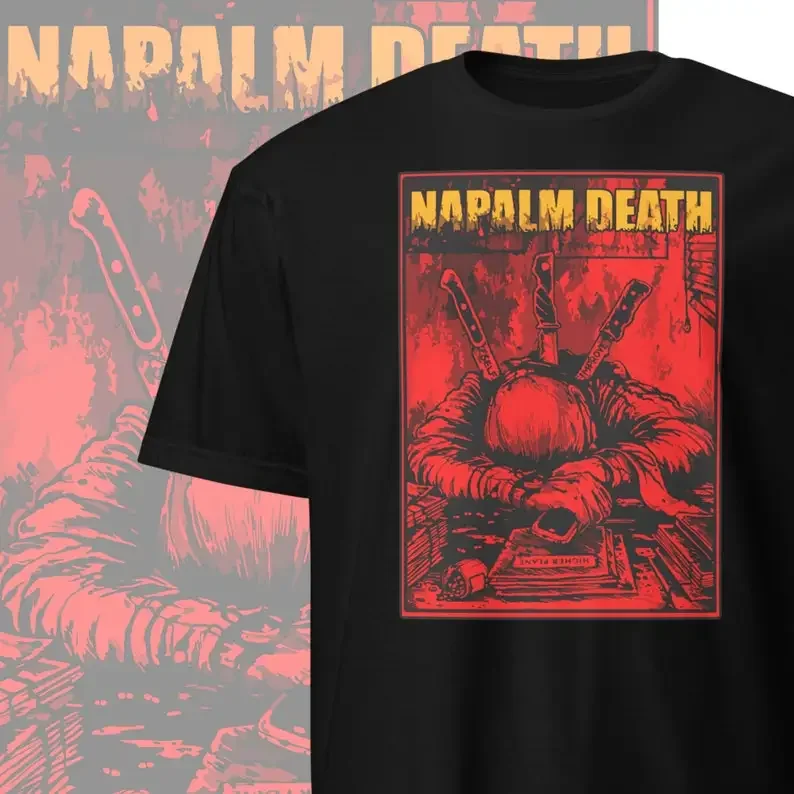 

Napalm Death T-shirt | Grindcore T-shirt | Metal Band T-shirt