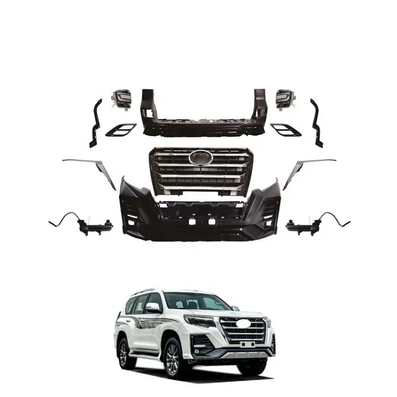 

Factory Sales Front Rear Bumper New X-Men Style Grille Bodykit Body Kit for PRADO FJ150 2010-2017