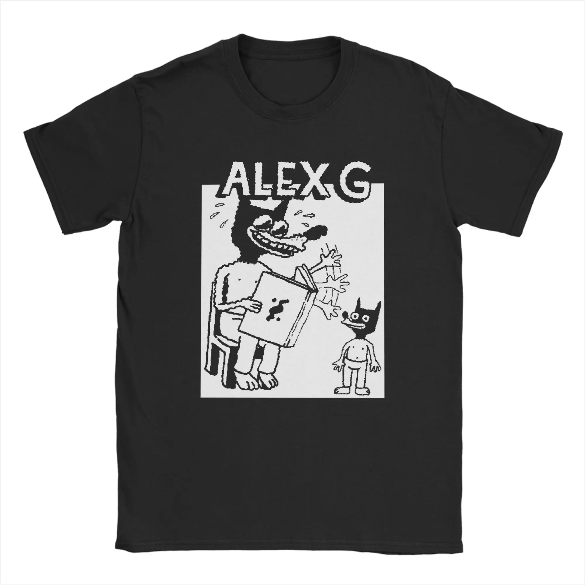 

Singer Alex G Storytelling T Shirt Men 100% Cotton Funny T-Shirt O Neck Tee Shirt Short Sleeve Clothes Printed