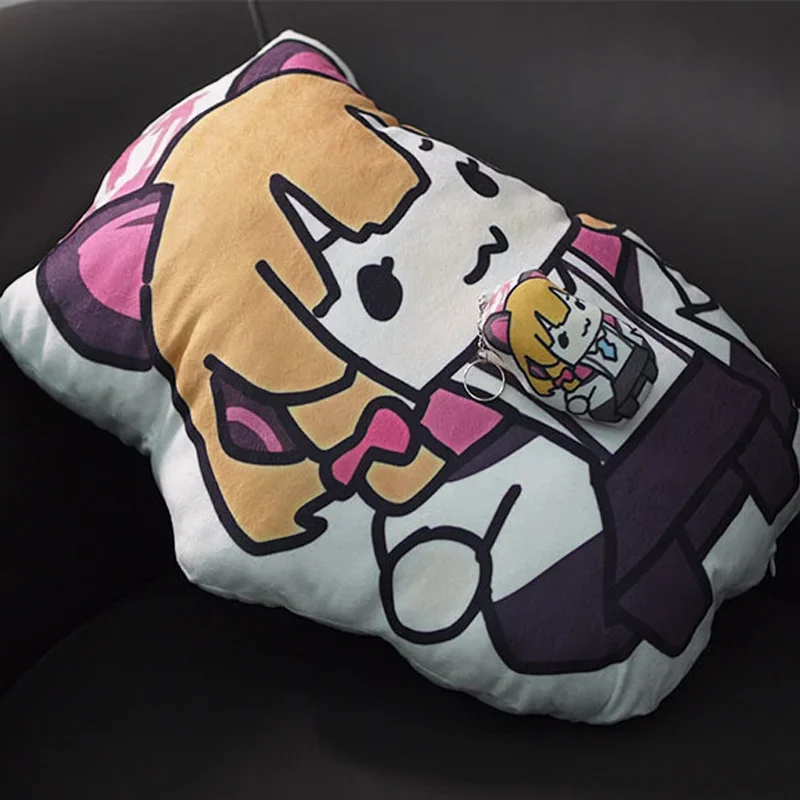 Blue Archive Tendou Arisu Saiba Momoi Cosplay Anime Cushions 50CM Cute Stuffed Cartoon Pillows Christmas Gifts Boys Girls
