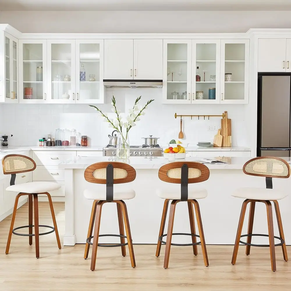 

Swivel Counter Height Bar Stools, Bentwood e Century ern Bar Chairs or Kitchen Island, Dining Room Bar Stools