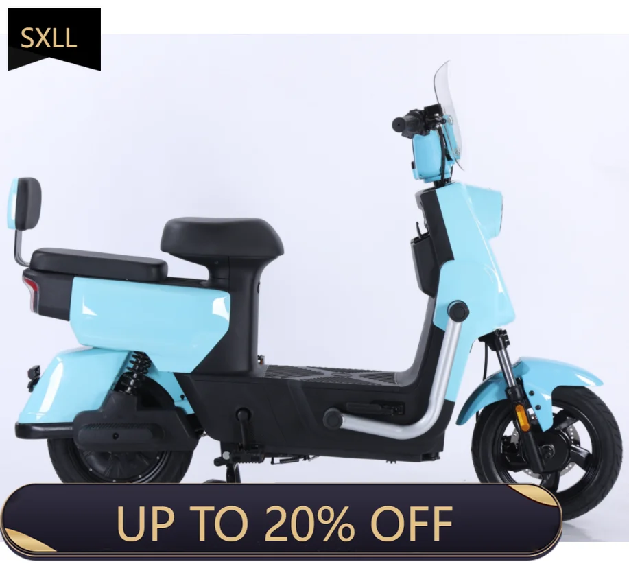 

SXLL New best-selling two-wheel 2-seat electric bicycle 500W-1000W lead-acid wholesale electric scooter electric bicycle