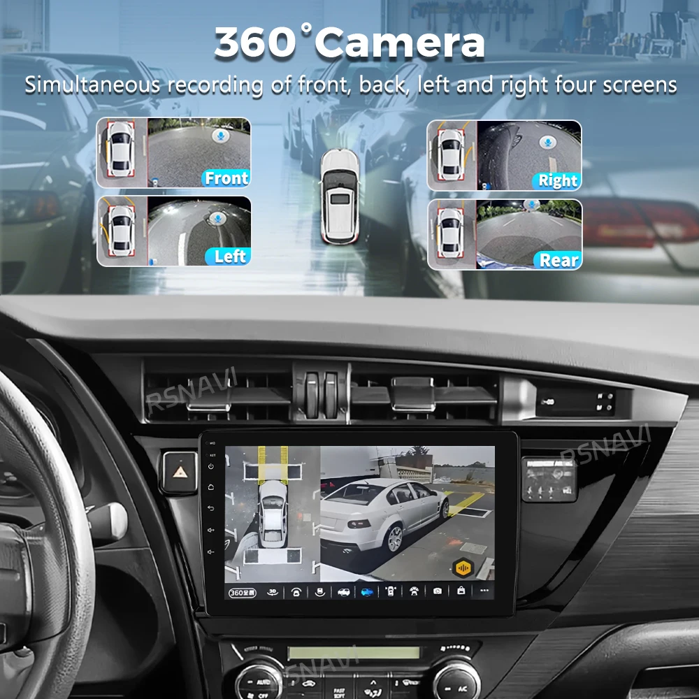 Android 15 Car Radio For Toyota Corolla Auris 2017 2018 Wireless Carplay Android Auto Car Stereo Multimedia Player 4G Wifi 2 Din