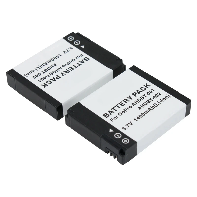 1400mah High-Quality Battery Suitable For Multiple Models Of Hd Hero2 And Ahdbt-001 Ahdbt 002o Hero 2