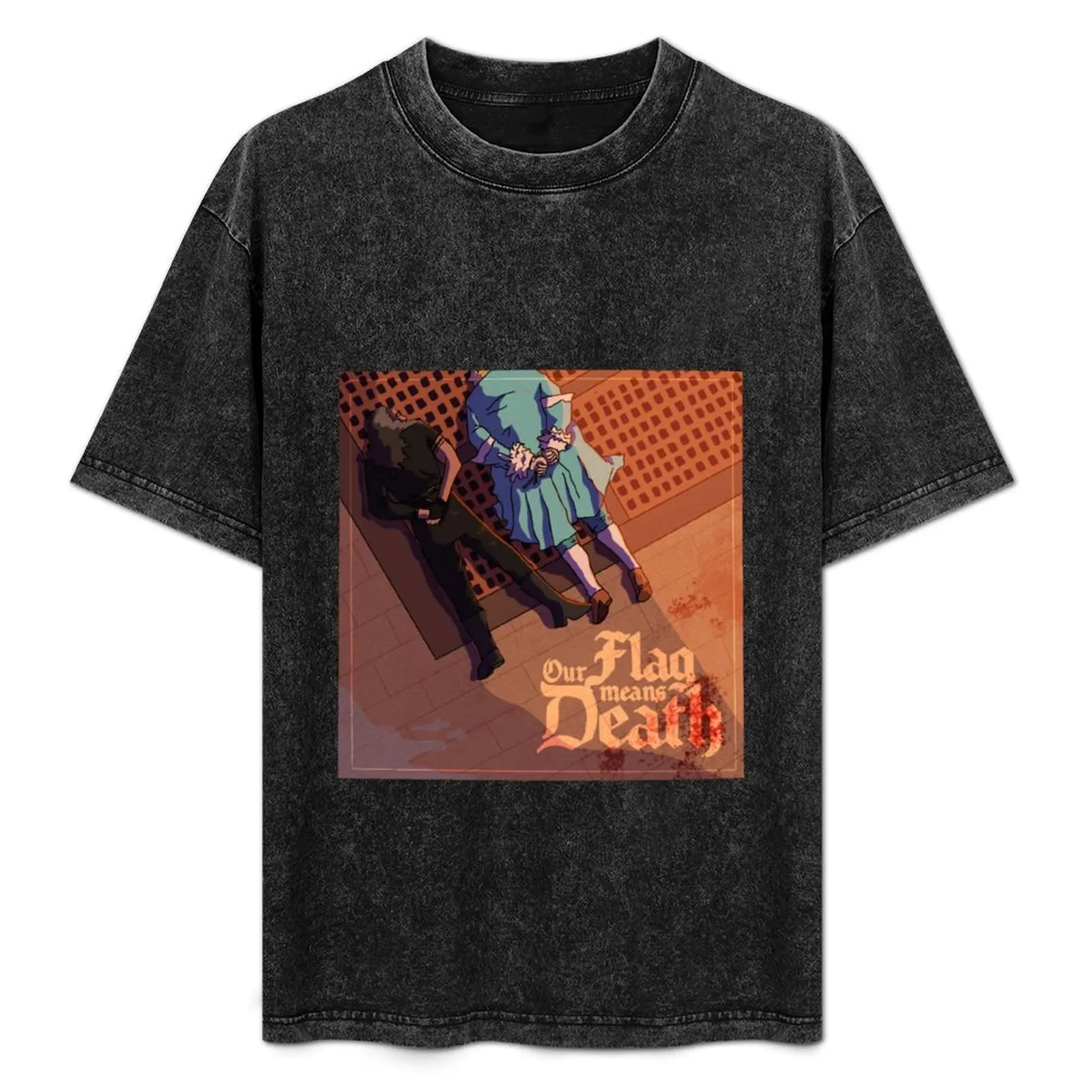 

Our Flag Means Death [Poster] T-Shirt Casual All Match Tee Shirt for Men