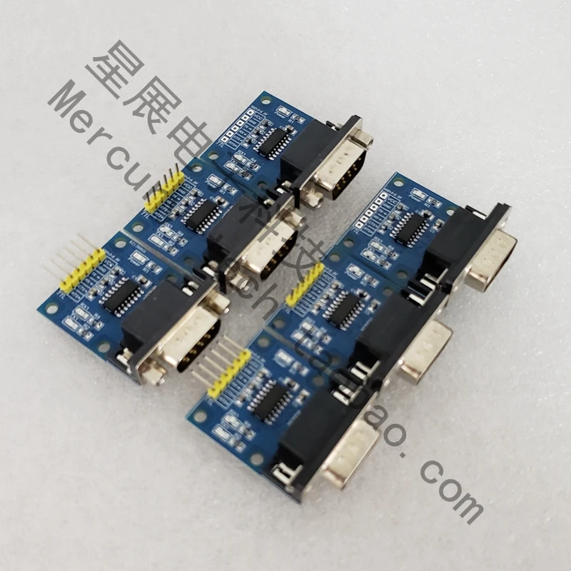 TTL to RS232 Module RS232 to TTL Level Male DB9 Serial Port Module RS-232 Level to TTL