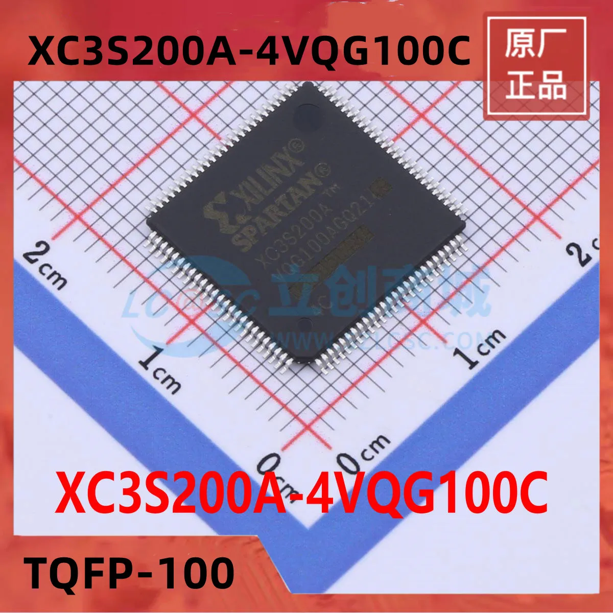 1PCS XC3S200A-4VQG100C VQFP-100 New and Original