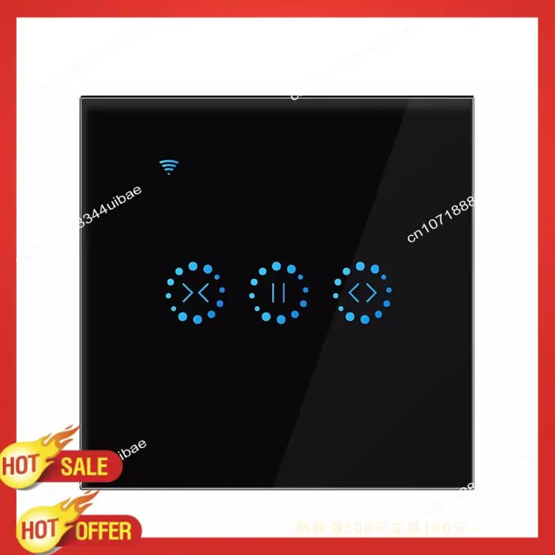 

B47C Wi-Fi умный переключатель для штор для жалюзи, рольставней, электрический моторизованный двигатель, дистанционное управление, вилка европейского стандарта