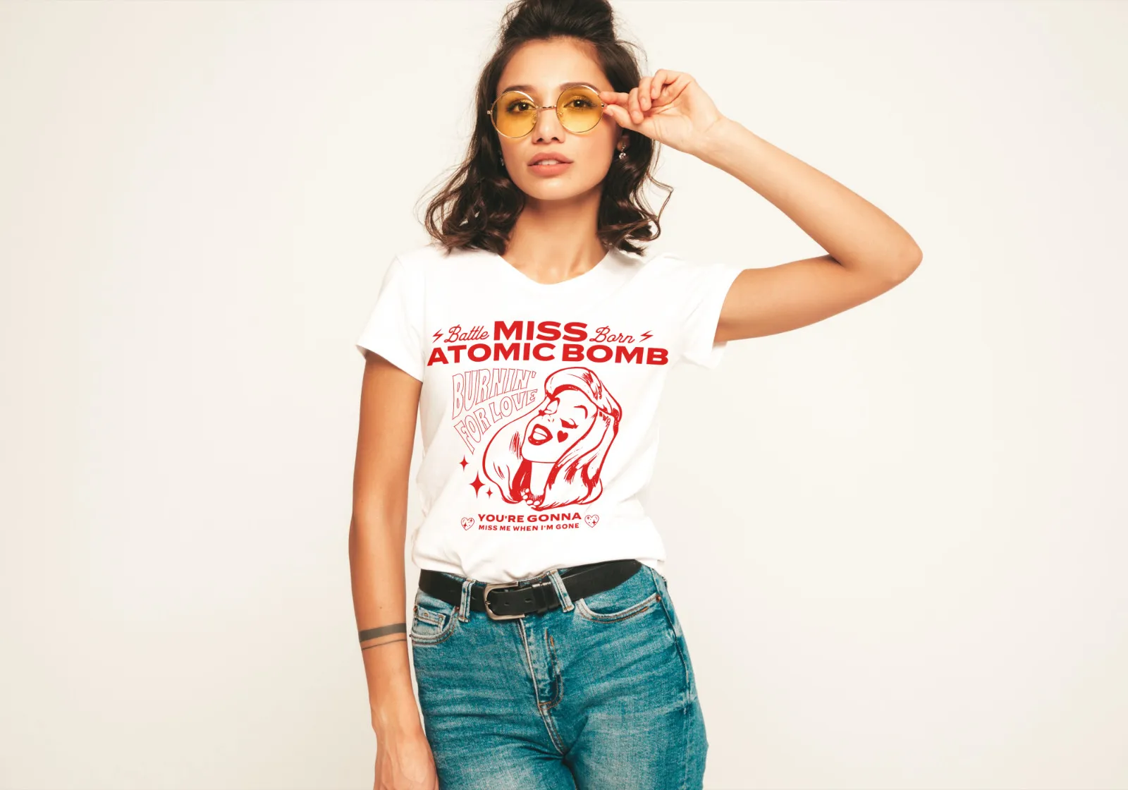 The Killers Battle Born Miss Atomic  Unisex Jersey Bella Canvas TShirt