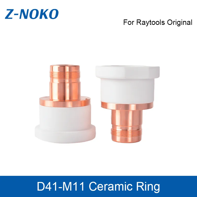 ZNOKO Raytools Original Laser Ceramic D41 H48 M11 Nozzle Holder 120515089A For Raytools BS12K Fiber Laser Cutting Head