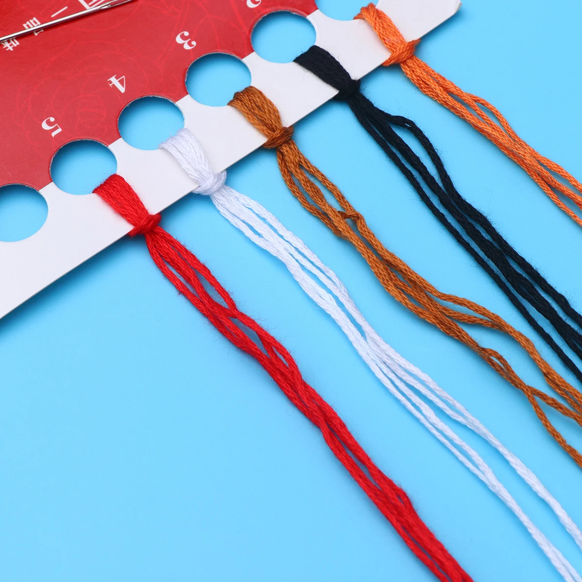 

Embroidery Necklace Crewel Kit Sewing Kits Sweater Chain Making for Beginners Manual DIY