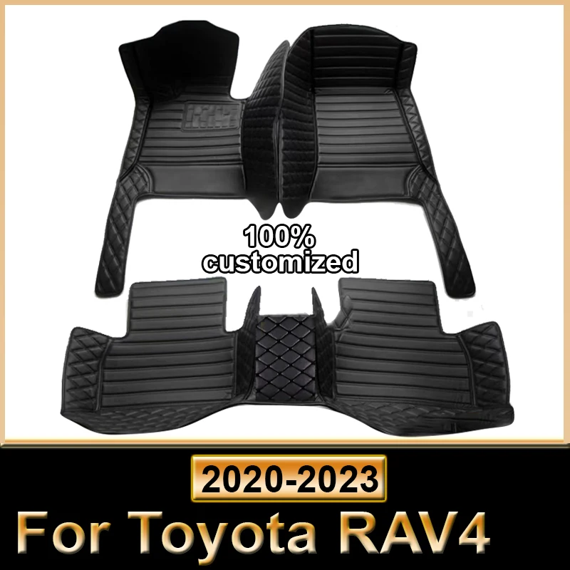 

Автомобильные коврики для Toyota RAV4 RAV 4 Suzuki Across XA50 2019 2020 2021 2022 2023, роскошный кожаный коврик, автомобильные аксессуары, коврики