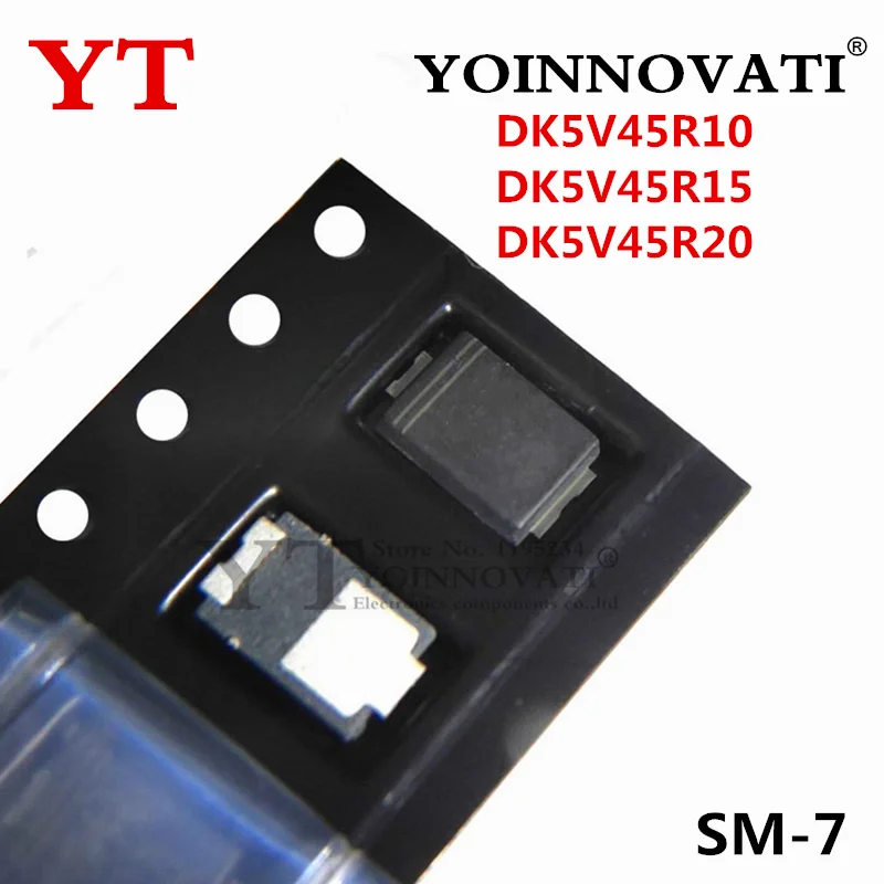 10PCS DK5V45R10 45R10 DK5V45R15 45R15 DK5V45R20 45R20 SM-7