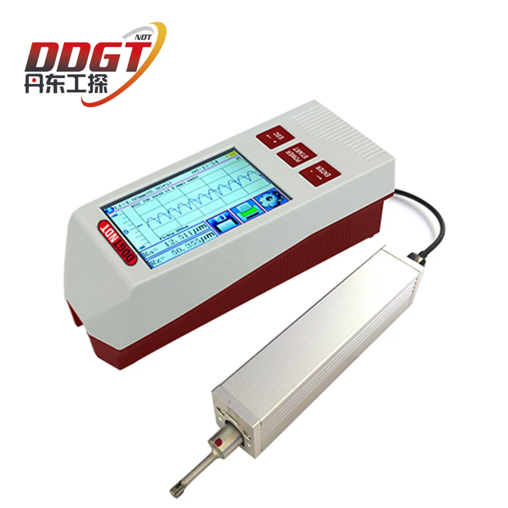 DDGTNDT Portable Surface Roughness Tester DGT-SRT500 with Groove Sensor/Probe Non Destructive Testing Instrument