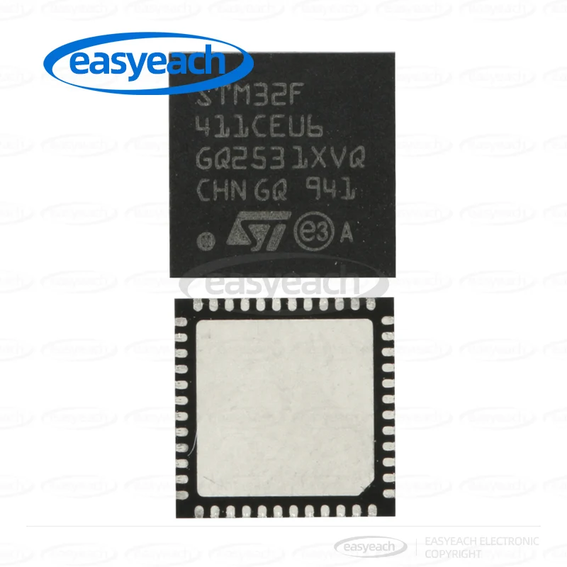 STM32F411CEU6 STMicroelectronics UFQFPN-48 وحدات التحكم الدقيقة المدمجة 32 بت-MCUs