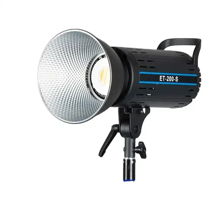 Nieuwe ET-200-S Bi Color Led Cob Studio Film Accessoires Cool Licht Industriële Softbox Doorlopende Verlichtingsset Voor Fotostudio