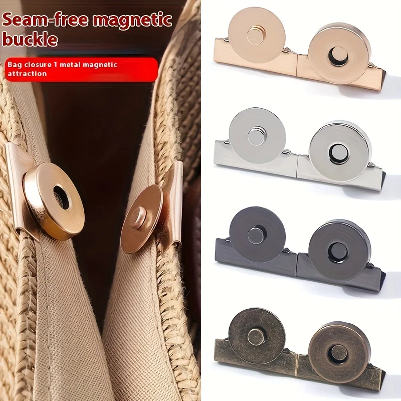 DIY Wallet Making Seamless Installation Clips, Professional Fast Fixing Clips for Clothing, Bags, and Curtains, Multi-Color DIY Craft Accessories, Durable Metal Decorative Clips, Sewing Enthusiast Material Kit