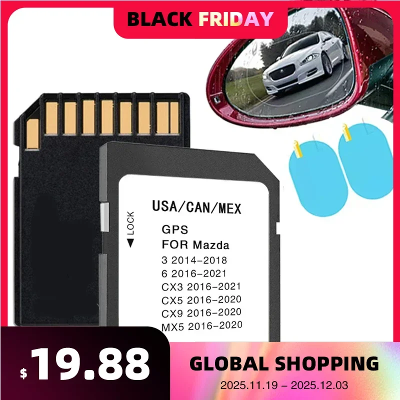 

Карта памяти SD для Mazda CX3, США, Канада, Мексика, 2022